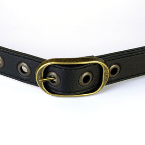 Black & Brass 1" Belt