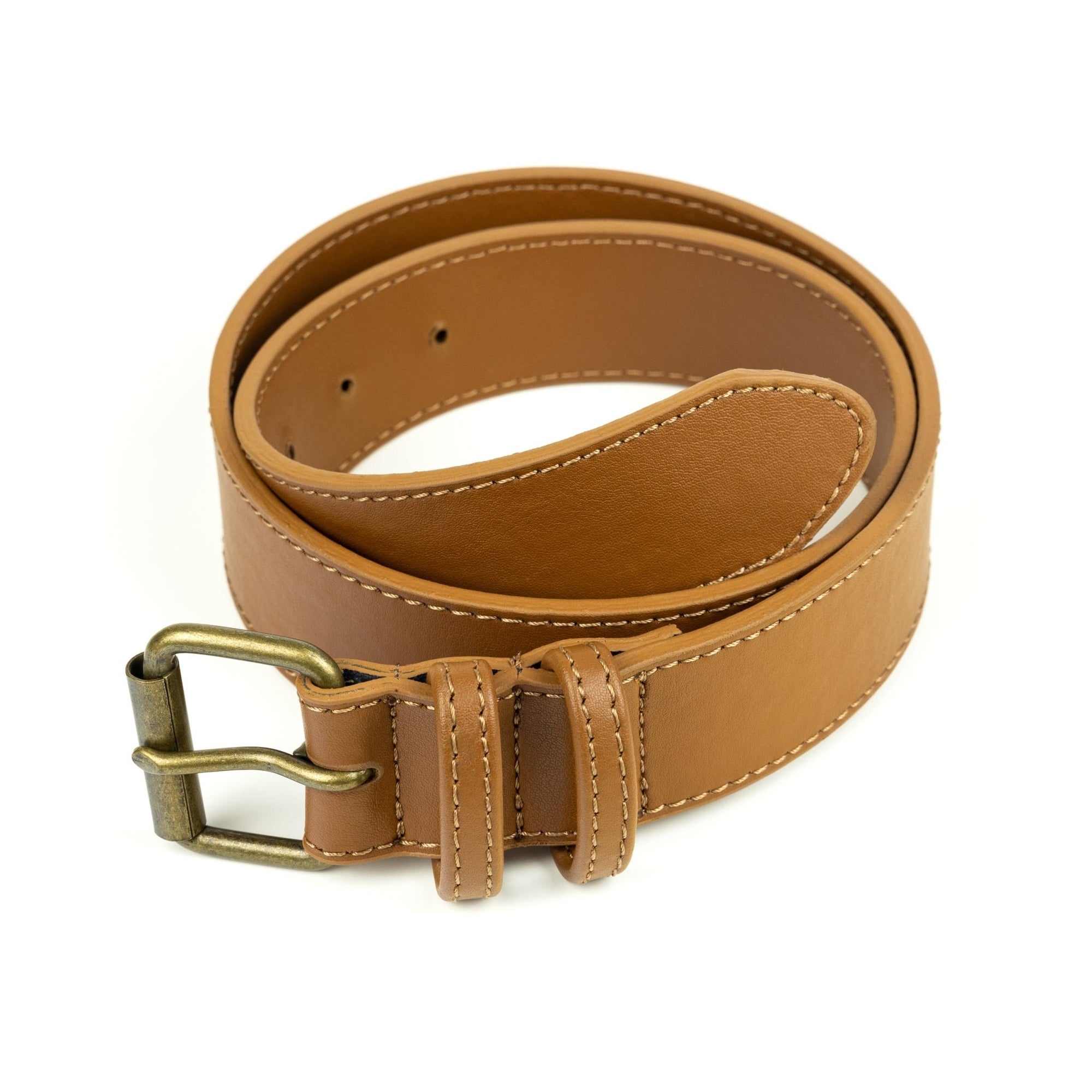 Brown & Brass Belt