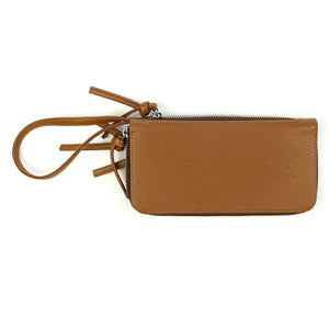 Brown Zippered Wallet